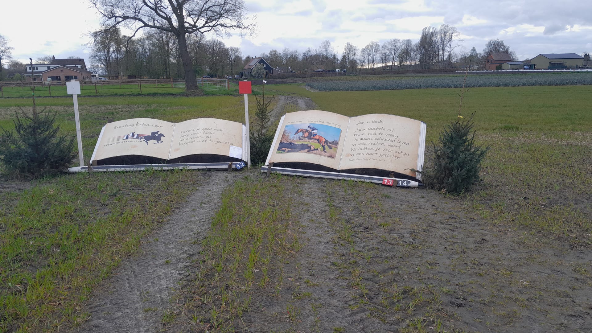 14. Hindernis de boeken 